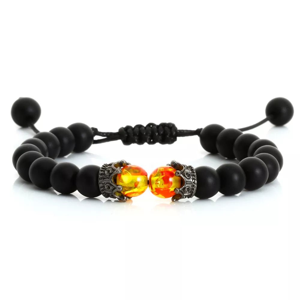 Black Lava Stone Bracelet - Berserk Jewels Jewelery Jewellery