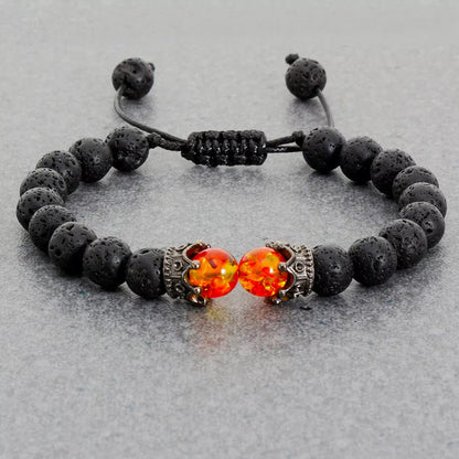 Black Lava Stone Bracelet - Berserk Jewels Jewelery Jewellery