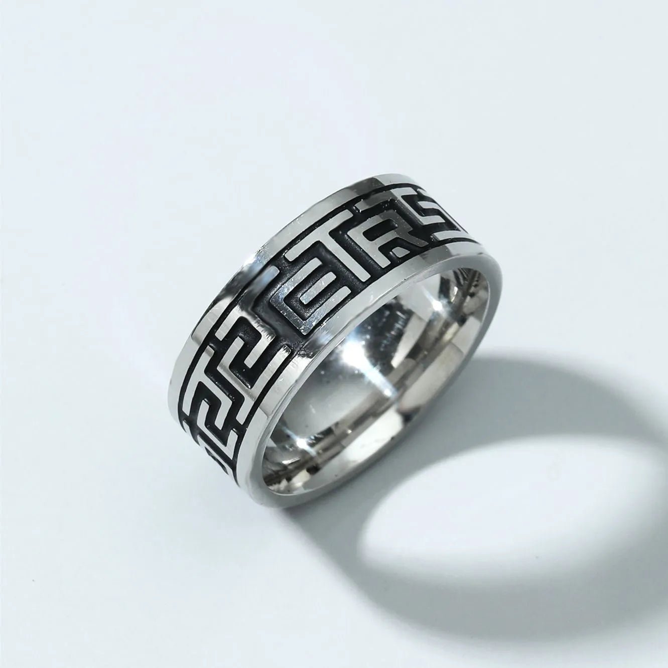 Black Pattern Ring - Berserk Jewels Jewelery Jewellery