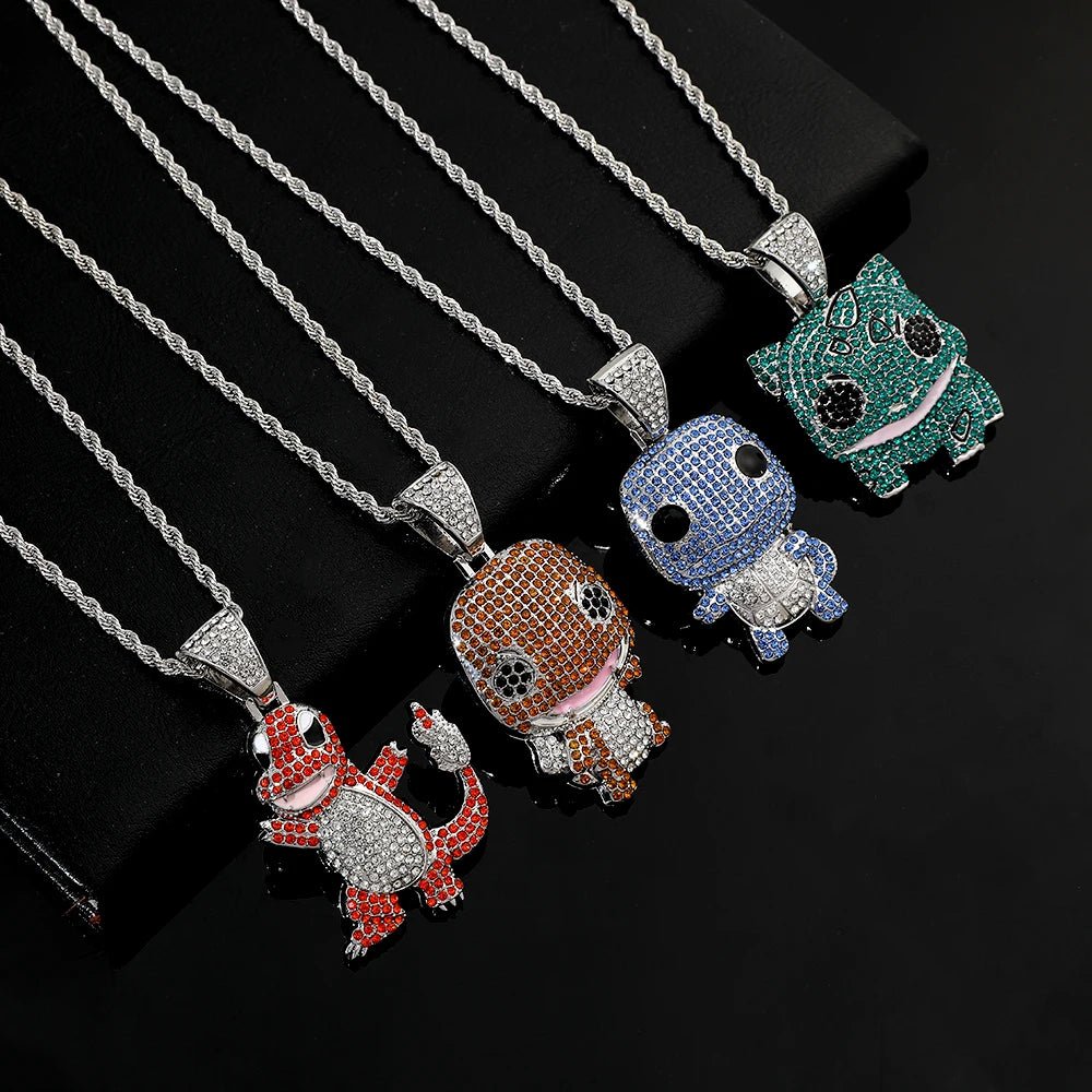 Bulbasaur Necklaces - Berserk Jewels Jewelery Jewellery