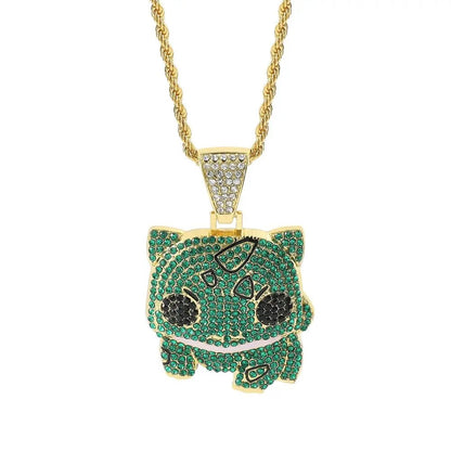 Bulbasaur Necklaces - Berserk Jewels Jewelery Jewellery