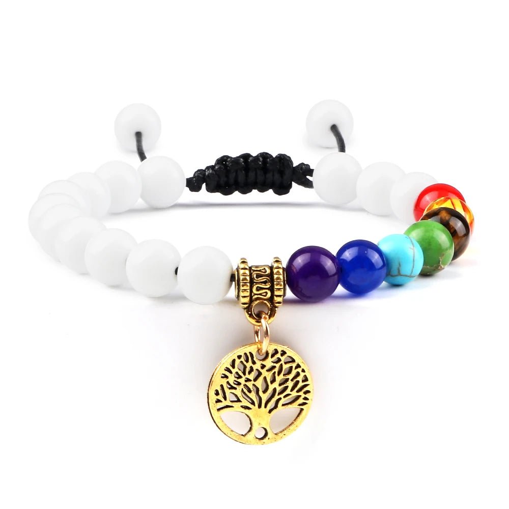 Chakra Life Tree Bracelet - Berserk Jewels Jewelery Jewellery