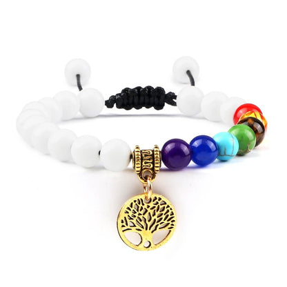 Chakra Life Tree Bracelet - Berserk Jewels Jewelery Jewellery