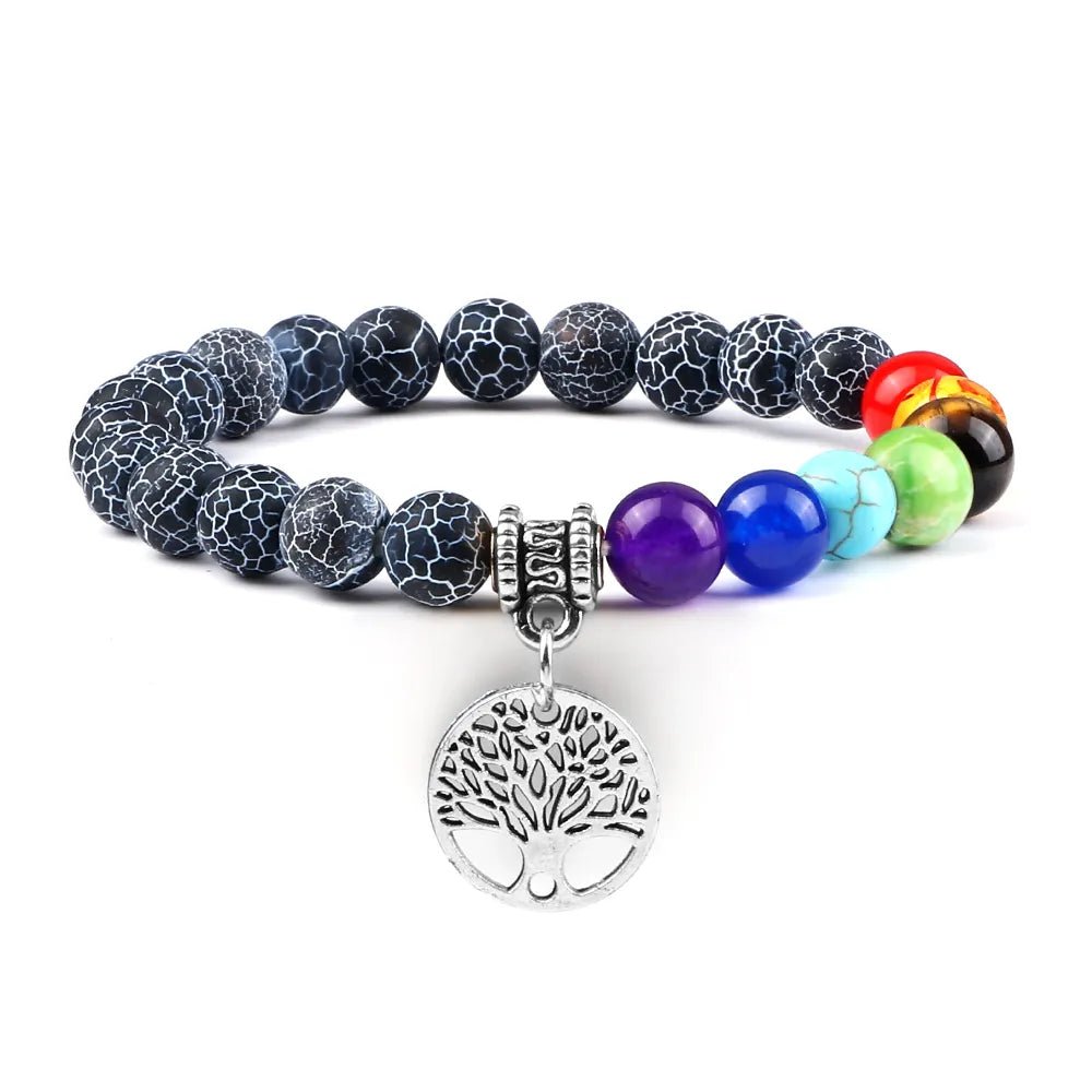 Chakra Life Tree Bracelet - Berserk Jewels Jewelery Jewellery