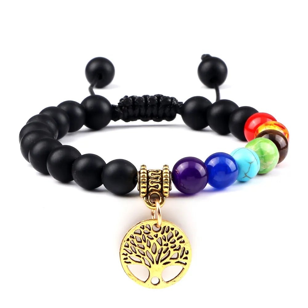 Chakra Life Tree Bracelet - Berserk Jewels Jewelery Jewellery