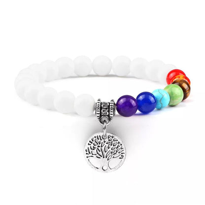 Chakra Life Tree Bracelet - Berserk Jewels Jewelery Jewellery