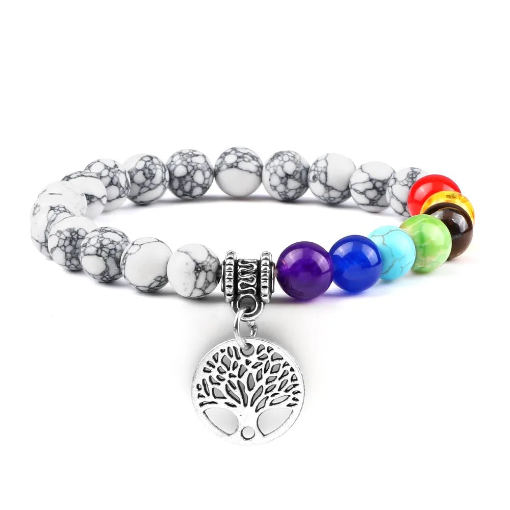 Chakra Life Tree Bracelet - Berserk Jewels Jewelery Jewellery