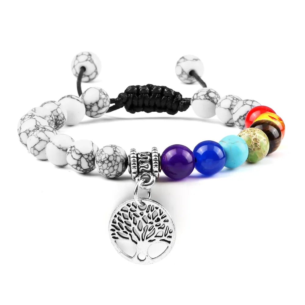 Chakra Life Tree Bracelet - Berserk Jewels Jewelery Jewellery