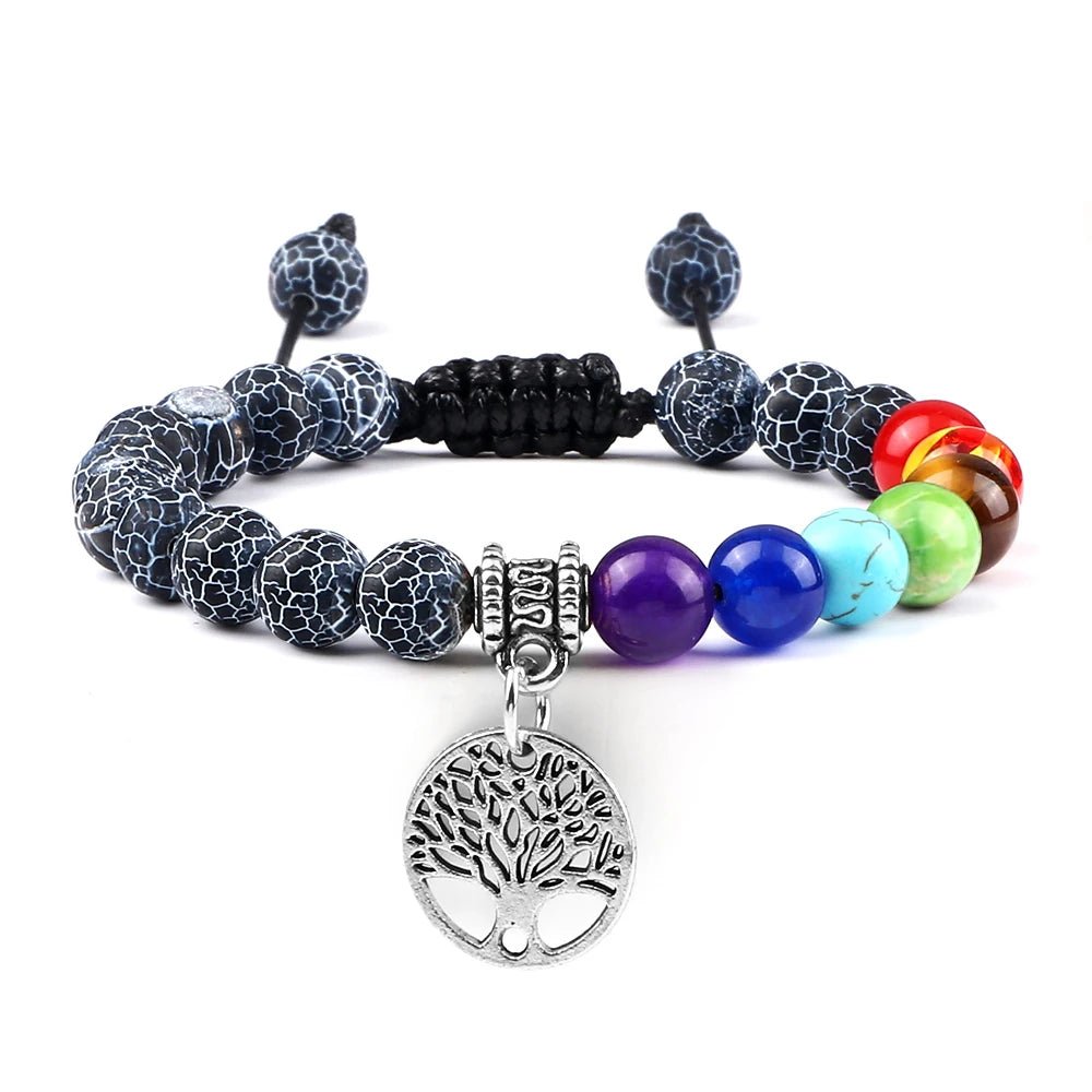 Chakra Life Tree Bracelet - Berserk Jewels Jewelery Jewellery