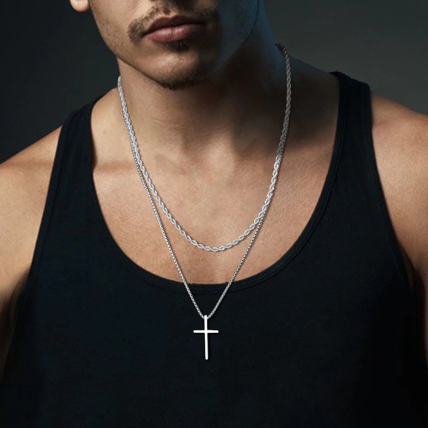 Cross Necklace + Chain Set - Berserk Jewels Jewelery Jewellery