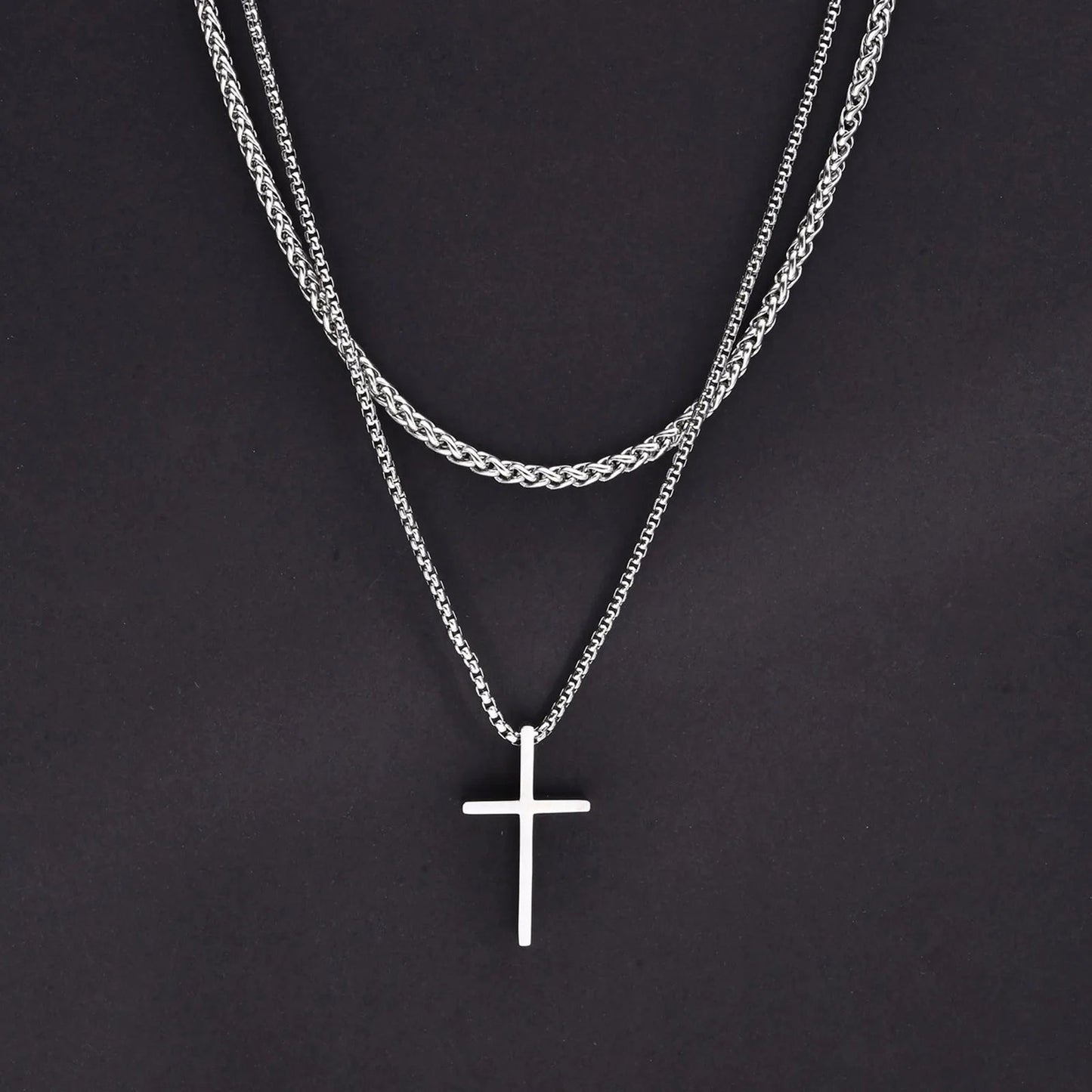 Cross Necklace + Chain Set - Berserk Jewels Jewelery Jewellery