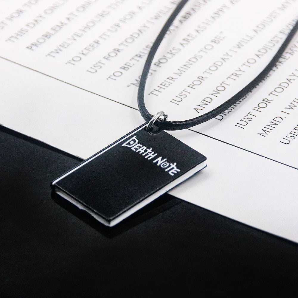 Death Note Necklace - Berserk Jewels Jewelery Jewellery