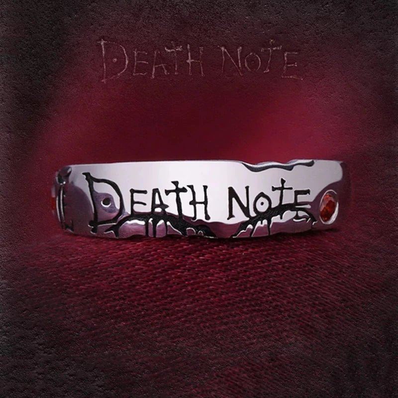 Death Note Ring - Berserk Jewels Jewelery Jewellery