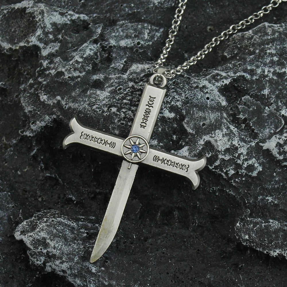 Dracule Mihawk Sword Necklace - Berserk Jewels Jewelery Jewellery