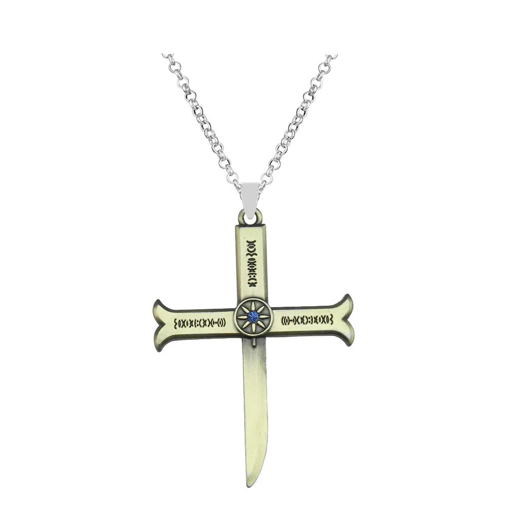 Dracule Mihawk Sword Necklace - Berserk Jewels Jewelery Jewellery