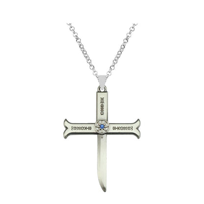 Dracule Mihawk Sword Necklace - Berserk Jewels Jewelery Jewellery