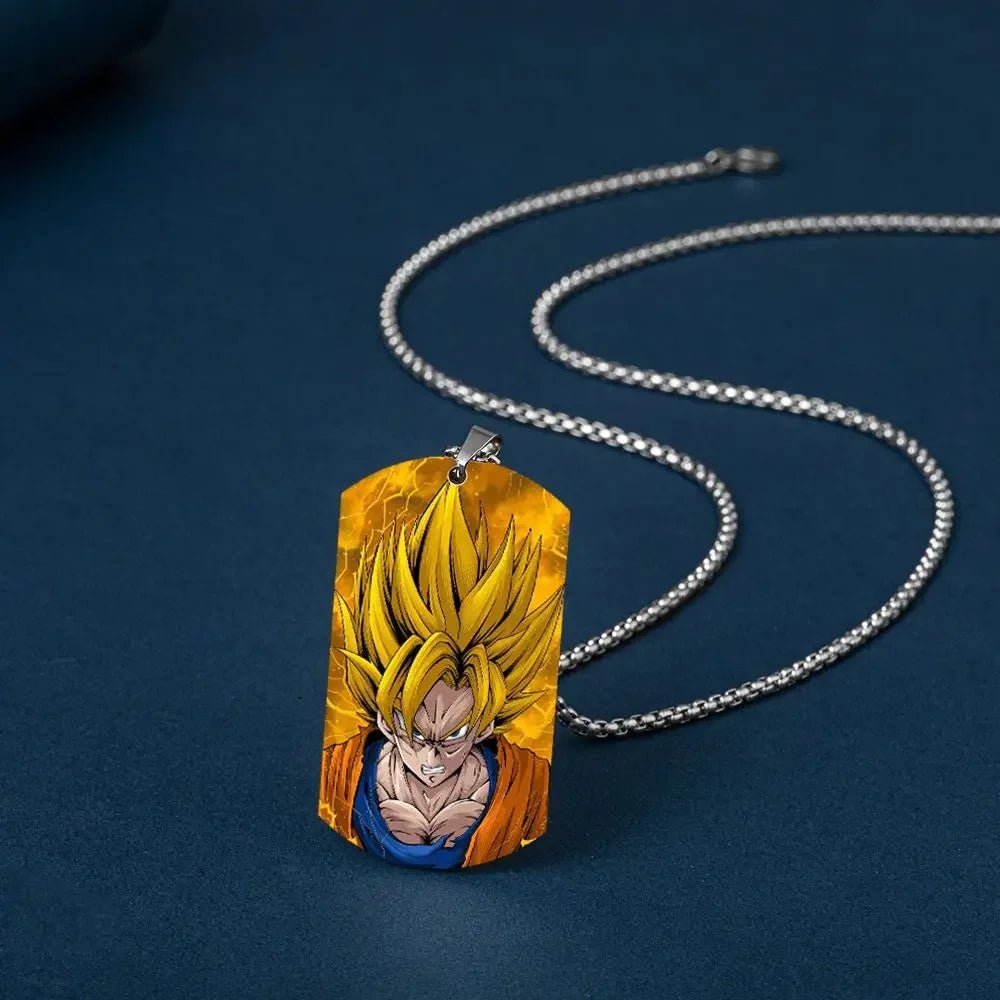 Dragon Ball Z Dog Tag Necklace - Berserk Jewels Jewelery Jewellery