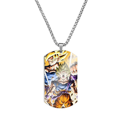 Dragon Ball Z Dog Tag Necklace - Berserk Jewels Jewelery Jewellery