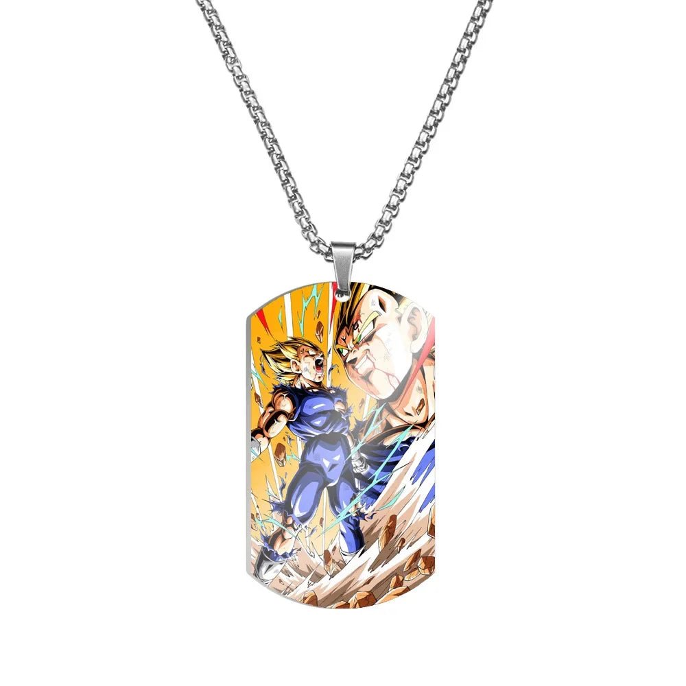 Dragon Ball Z Dog Tag Necklace - Berserk Jewels Jewelery Jewellery