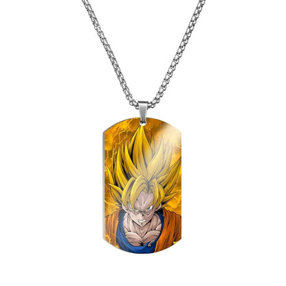 Dragon Ball Z Dog Tag Necklace - Berserk Jewels Jewelery Jewellery