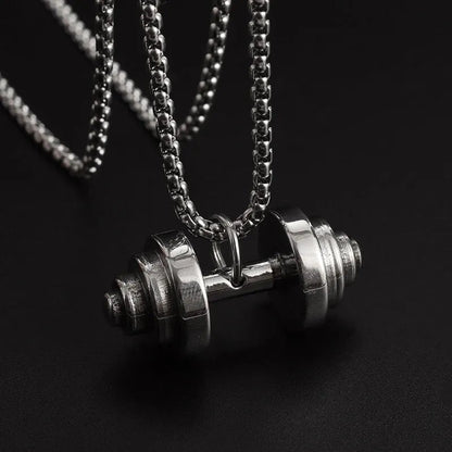 Dumbbell Necklace - Berserk Jewels Jewelery Jewellery