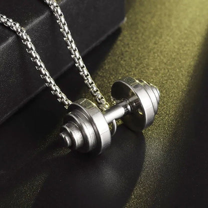 Dumbbell Necklace - Berserk Jewels Jewelery Jewellery