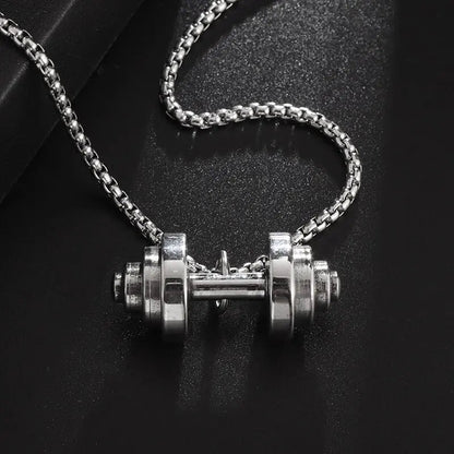 Dumbbell Necklace - Berserk Jewels Jewelery Jewellery