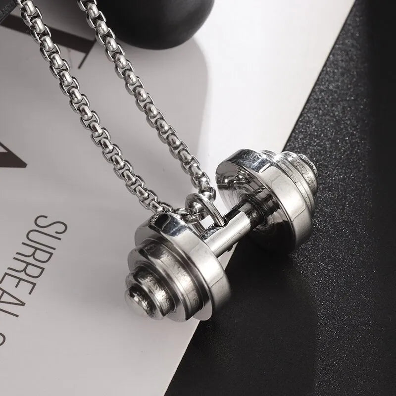 Dumbbell Necklace - Berserk Jewels Jewelery Jewellery