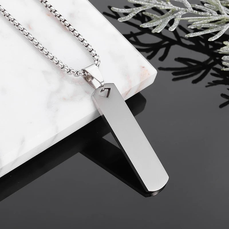 Exquisite Rectangular Pendant Necklace - Berserk Jewels Jewelery Jewellery