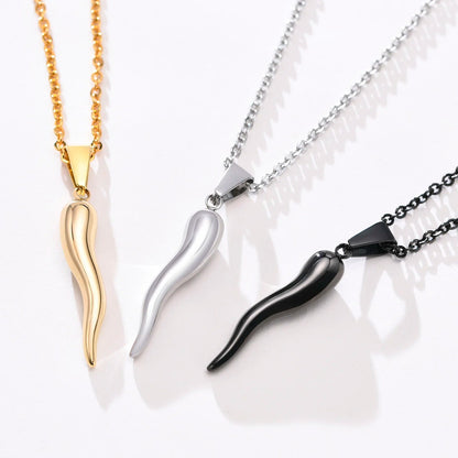 Italian Horn Necklace - Berserk Jewels Jewelery Jewellery