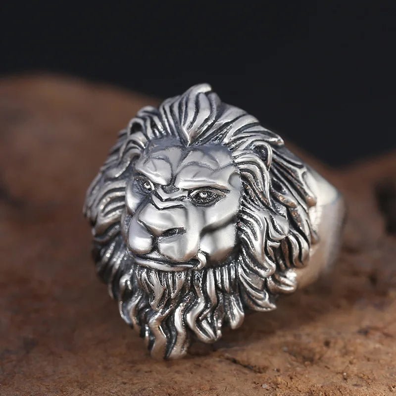 Lion Silver Ring - Berserk Jewels Jewelery Jewellery