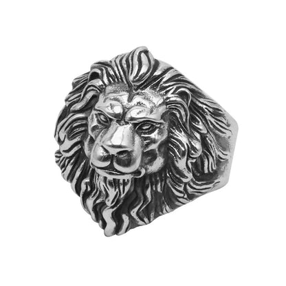 Lion Silver Ring - Berserk Jewels Jewelery Jewellery