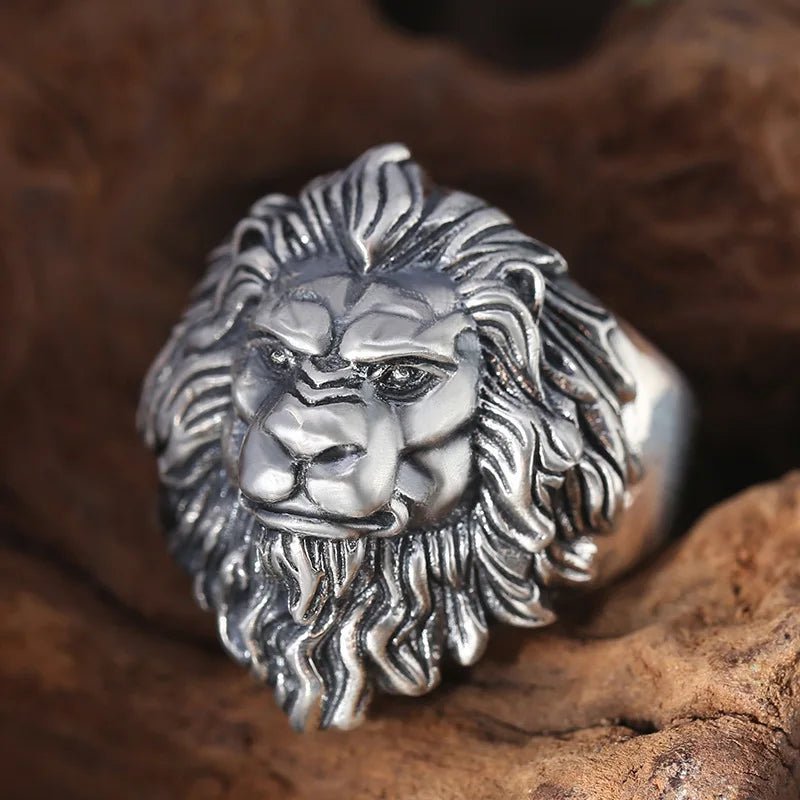 Lion Silver Ring - Berserk Jewels Jewelery Jewellery