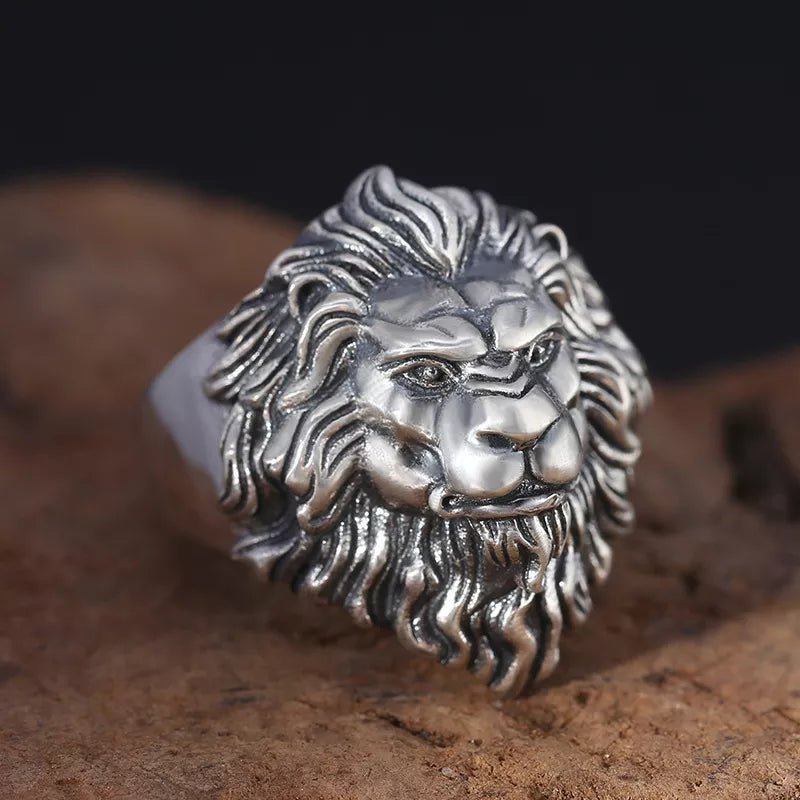 Lion Silver Ring - Berserk Jewels Jewelery Jewellery