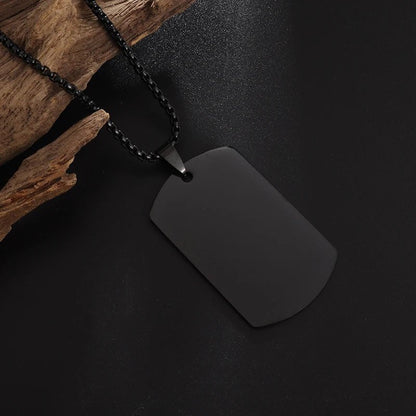 Military Dog Tag Necklace - Berserk Jewels Jewelery Jewellery