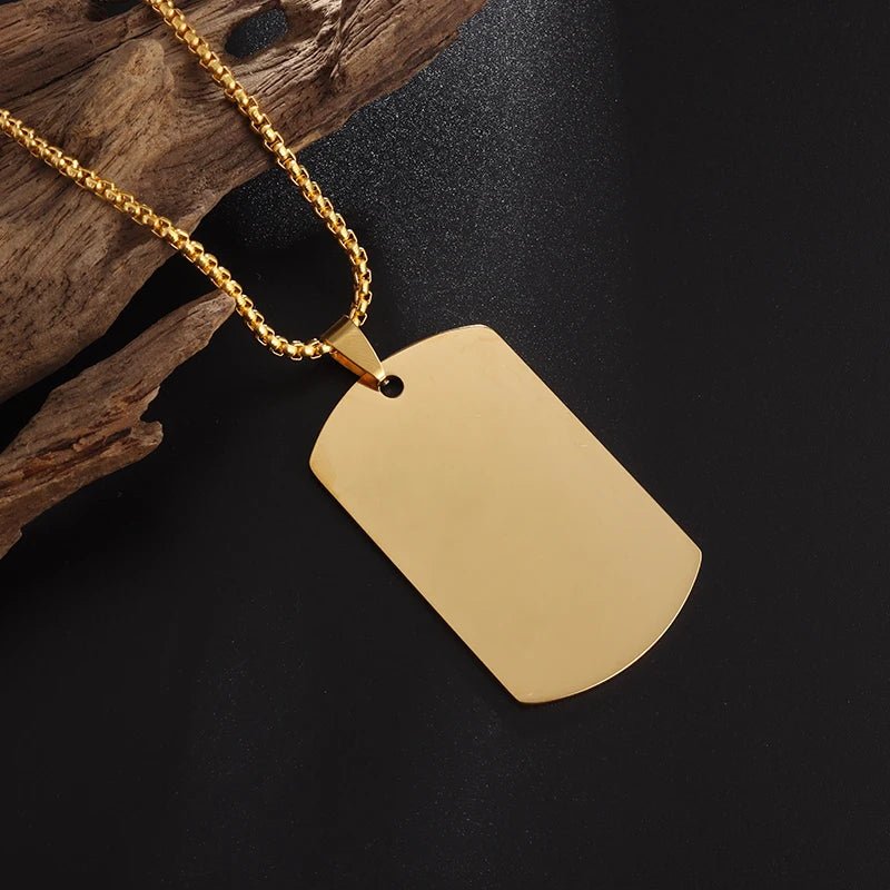 Military Dog Tag Necklace - Berserk Jewels Jewelery Jewellery