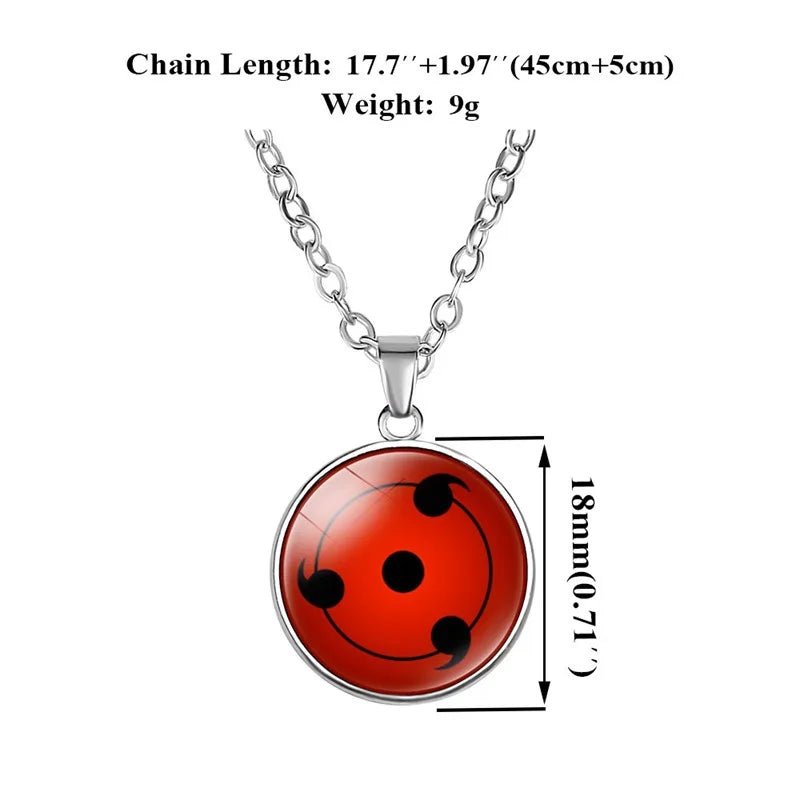 Naruto Sharingan Necklace - Berserk Jewels Jewelery Jewellery