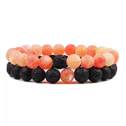 Natural Lava Stone Bracelet - Berserk Jewels Jewelery Jewellery