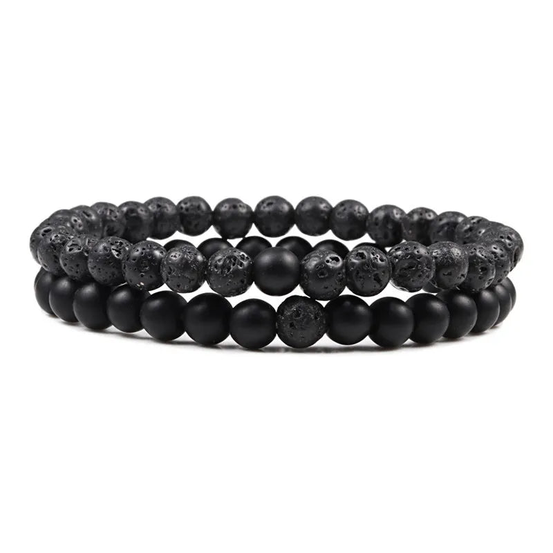 Natural Lava Stone Bracelet - Berserk Jewels Jewelery Jewellery