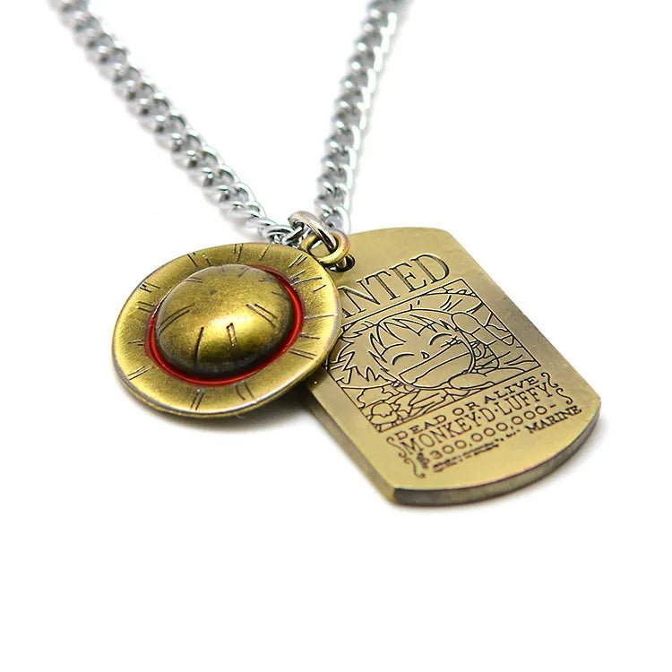 One Piece Dog Tag Necklace - Berserk Jewels Jewelery Jewellery