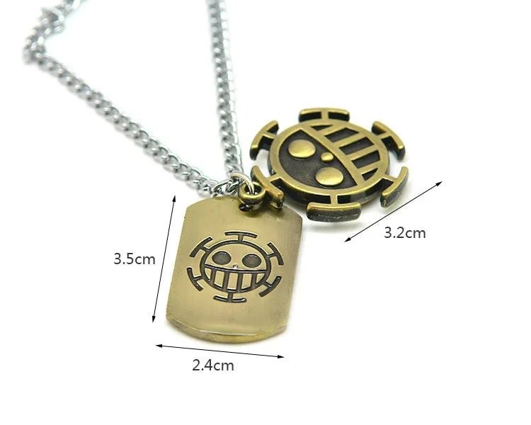 One Piece Dog Tag Necklace - Berserk Jewels Jewelery Jewellery