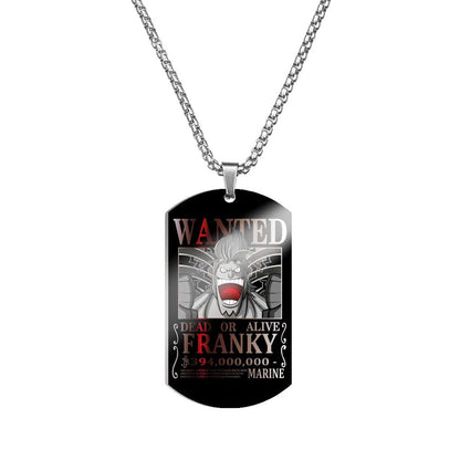 One Piece Wanted Necklace - Berserk Jewels Jewelery Jewellery