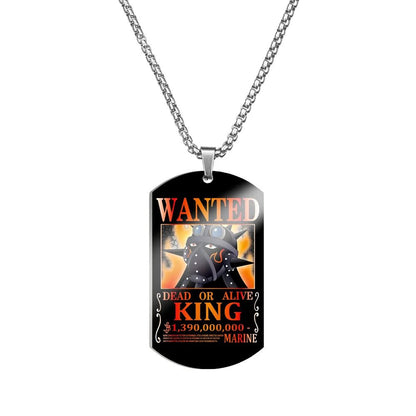 One Piece Wanted Necklace - Berserk Jewels Jewelery Jewellery