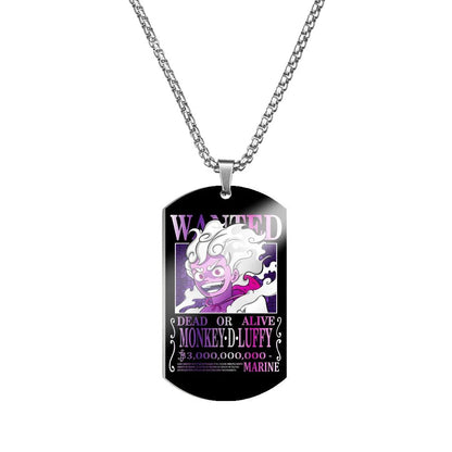 One Piece Wanted Necklace - Berserk Jewels Jewelery Jewellery