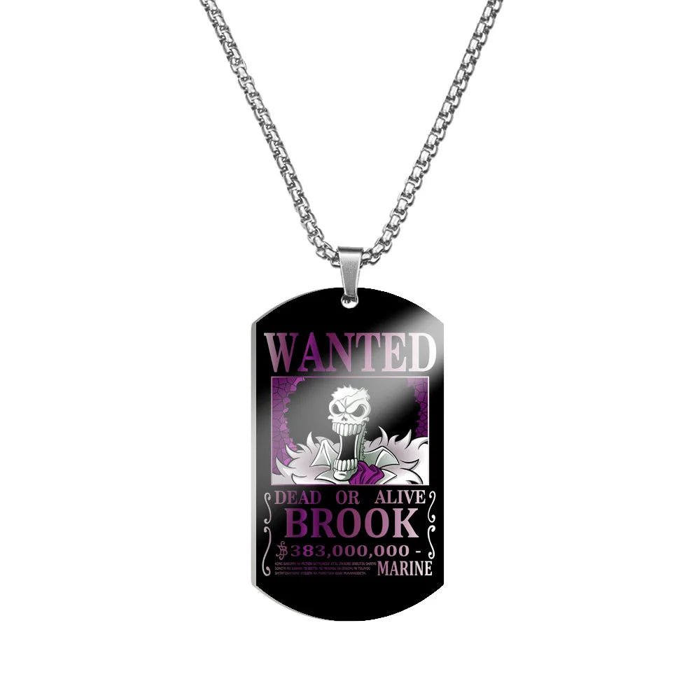 One Piece Wanted Necklace - Berserk Jewels Jewelery Jewellery