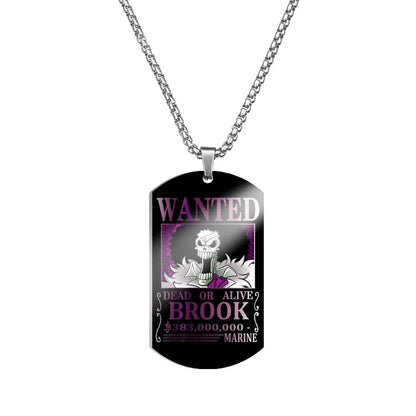 One Piece Wanted Necklace - Berserk Jewels Jewelery Jewellery