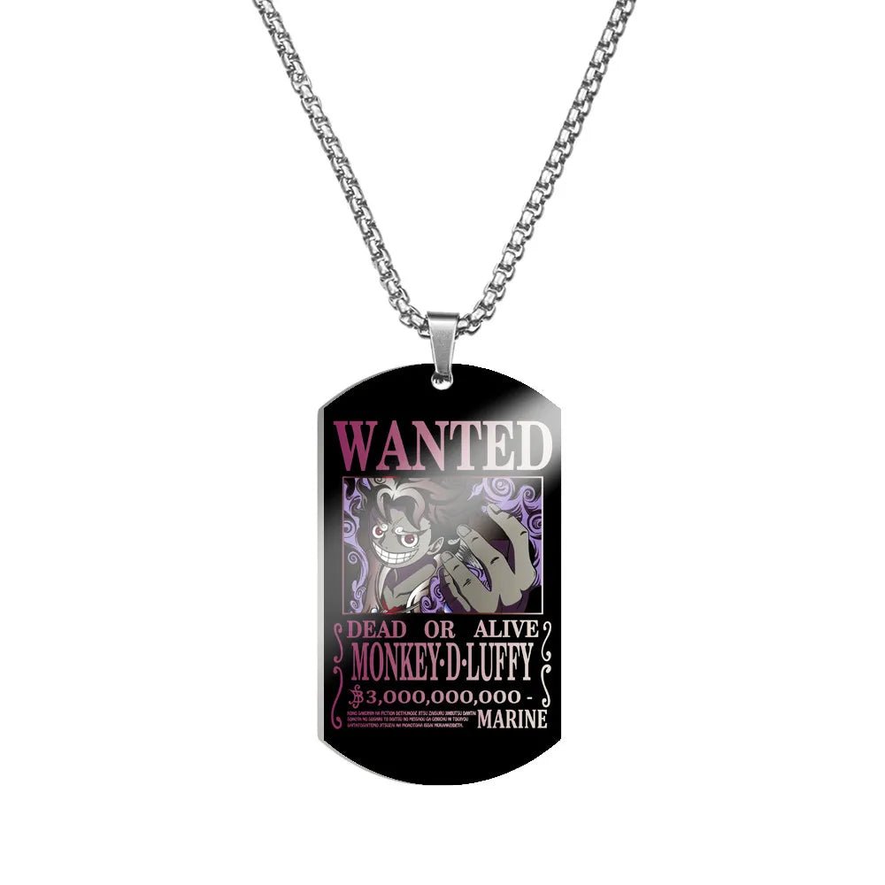 One Piece Wanted Necklace - Berserk Jewels Jewelery Jewellery