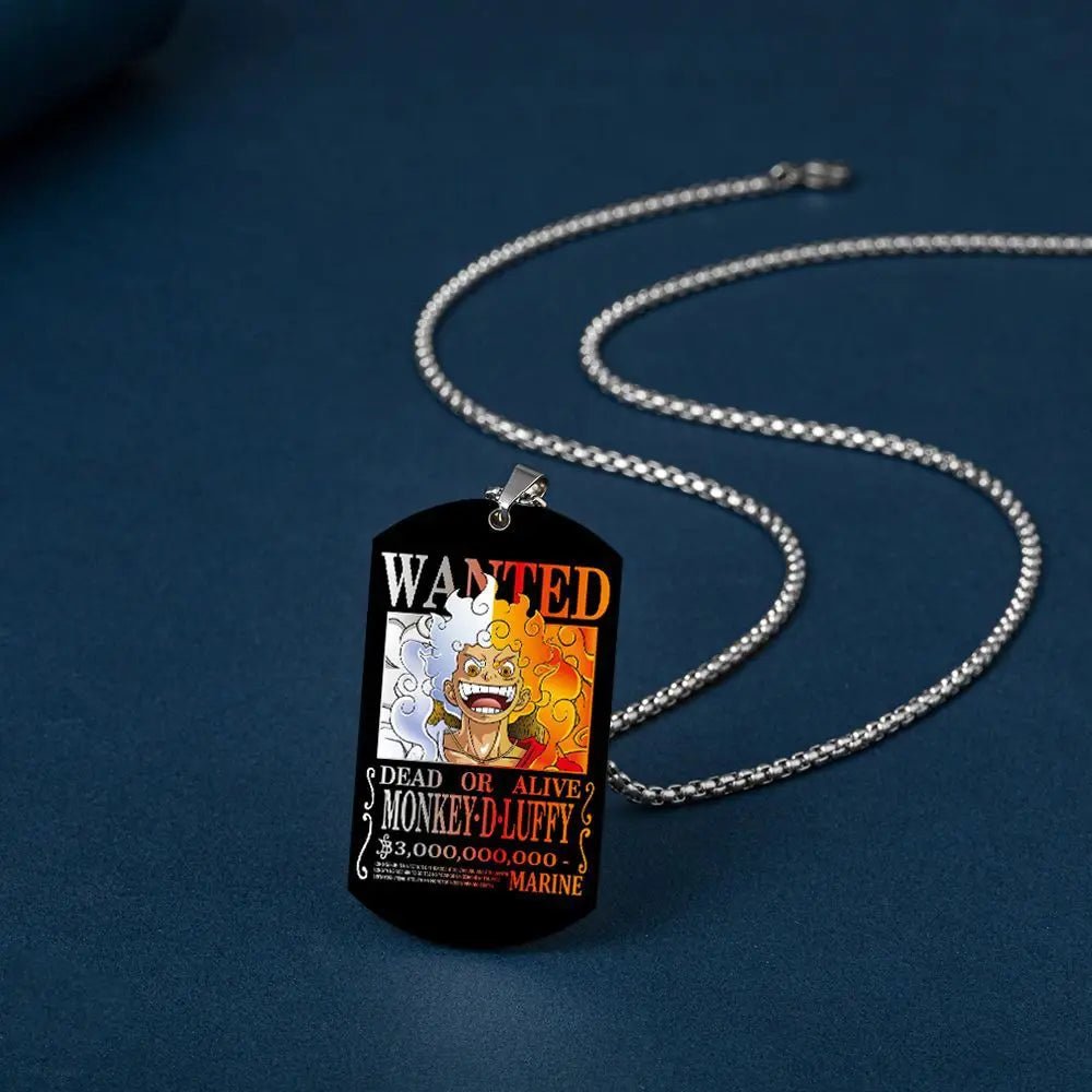 One Piece Wanted Necklace - Berserk Jewels Jewelery Jewellery