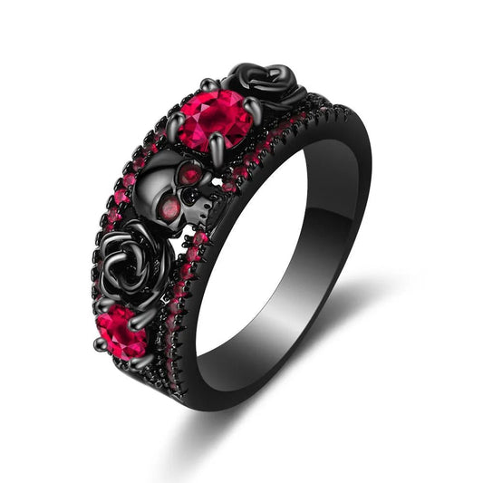 Punk Skull Ring - Berserk Jewels Jewelery Jewellery