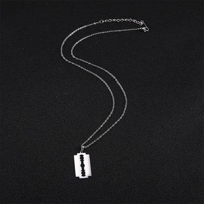 Razor Blade Necklace - Berserk Jewels Jewelery Jewellery